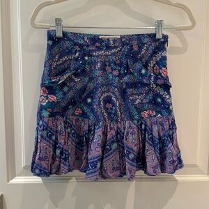 Spell and the Gypsy purple mini skirt